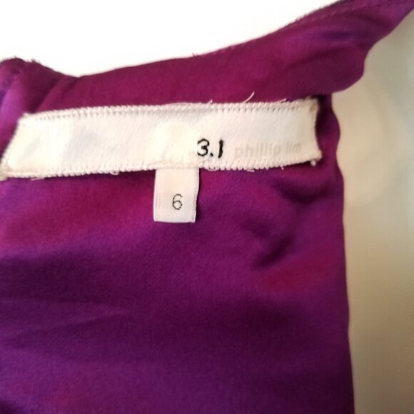 3.1 PHILLIP LIM Velvet Bow Shift Dress - Picture 6 of 6